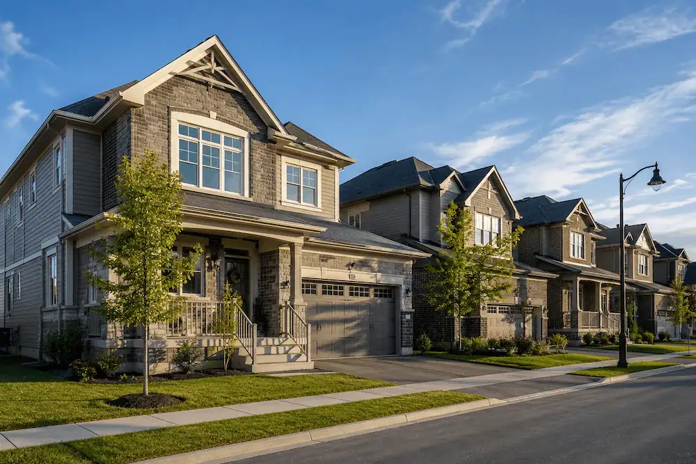 Detached residential homes in Barrhaven, Ottawa